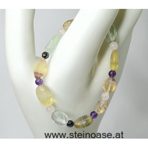 Armband Fluorit &... Gr.S